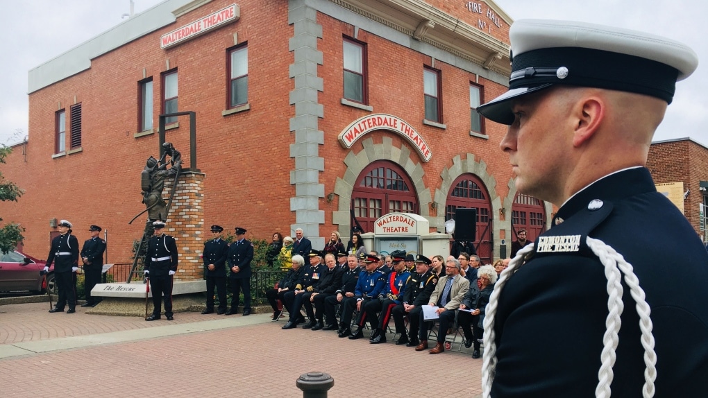 Edmonton Firefighters Memorial Service