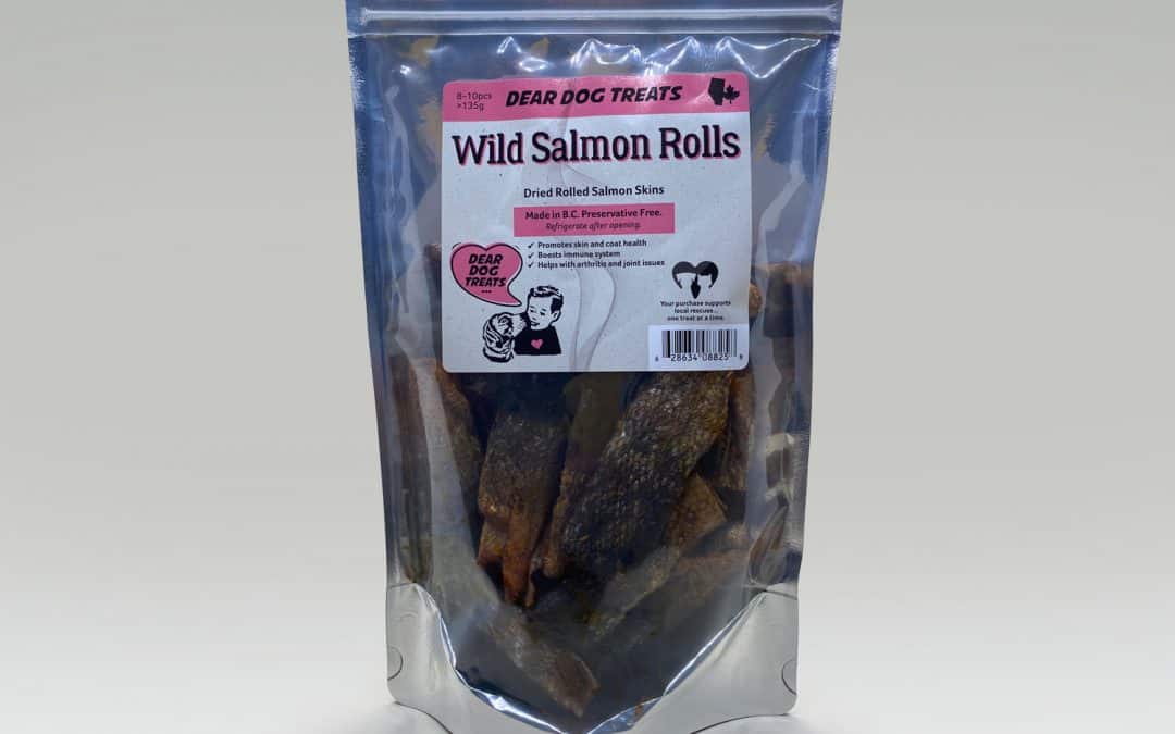 Salmon Rolls- Dog Treats