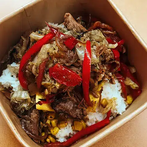 Pulled and Roasted Bowl