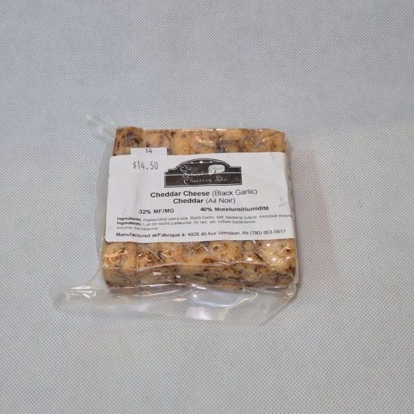 Black Garlic Cheddar Cheese