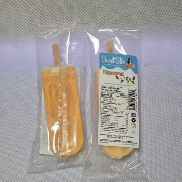 Eggnog Icepop