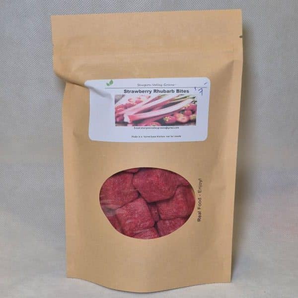 Strawberry Rhubarb Bites