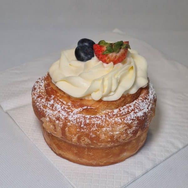 Fruit and Cream Cruffin
