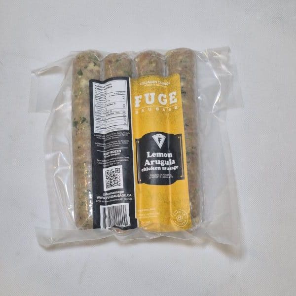 Lemon Arugula Chicken Sausage