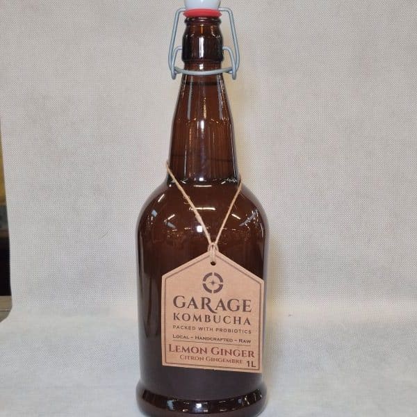 Lemon Ginger Kombucha