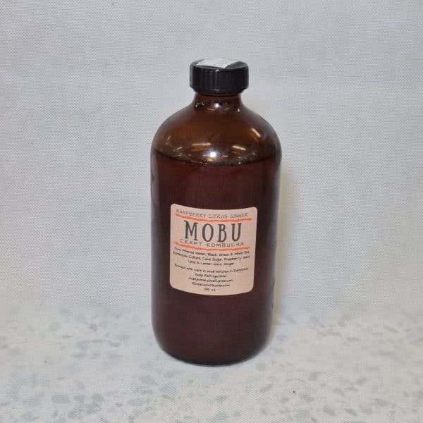 Raspberry Ginger Kombucha
