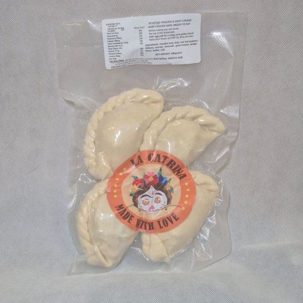 Roasted Veggie & Goat Cheese Empanada