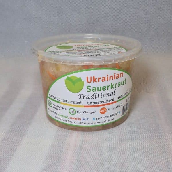 Traditional Ukrainian Sauerkraut